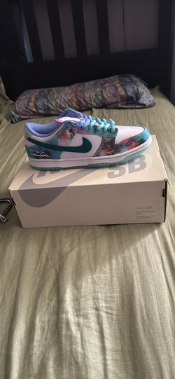 Nike SB Dunk Low Futura Laboratories Bleached Aqua