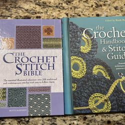 Crocheting Books. Excellent Condition