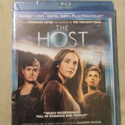 THE HOST BLU-RAY NEW & SEALED FROM AUTHORS OF TWILIGHT SAGA  !
