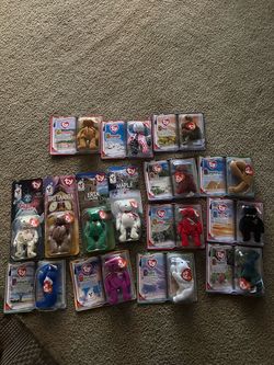 Lot of 15 McDonald’s TY Teenie Beanie Babies in Original Packaging $50 OBO
