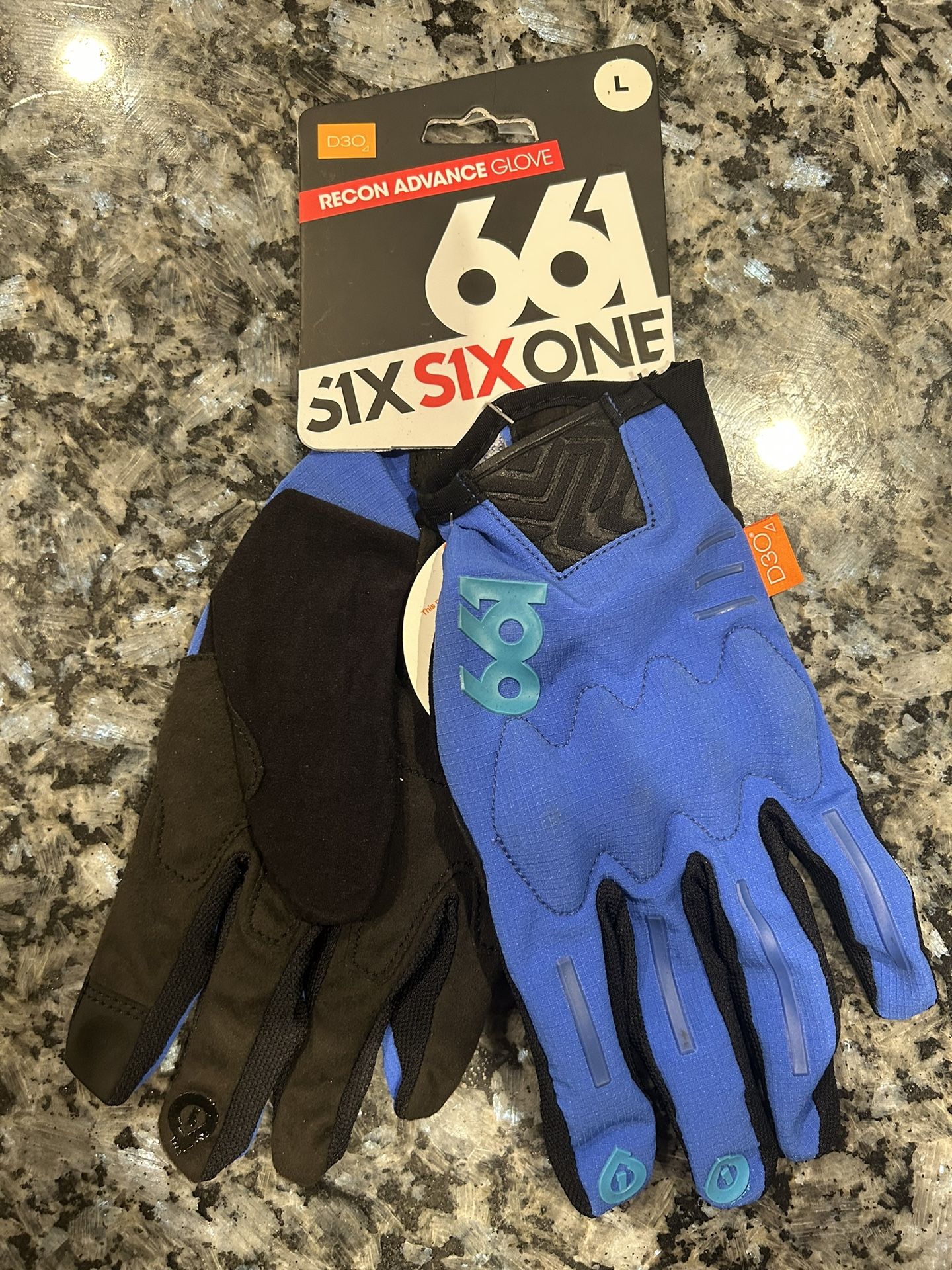 661 Recon Advance D30 MTB Downhill BMX Gloves 