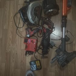 Tools And Stuff Left By Roomate (make An Offer Take Em All)