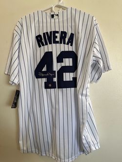 MARIANO RIVERA SIGNED NEW YORK YANKEES AUTOGRAPHED NIKE JERSEY W/COA Large - 7-2
