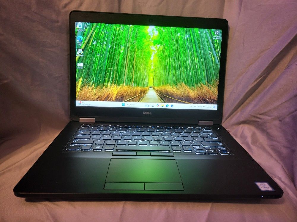 Refurbished Dell Latitude E5470, i5-6300hq, 16gb ram, 256gb ssd, new batt