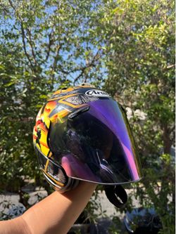Arai Full Face Helmet VZ-RAM SAMURAI SPIRIT GOLD Size  M