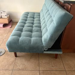 Turquoise Futon