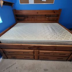 Full Size Captain's Bedroom Set With Trundle