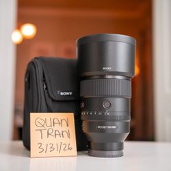 Sony 135mm Gm Lens