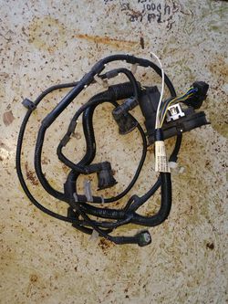 2011 F150 rear bumper wire harness with 2 sensors and trailer hitch wire connection