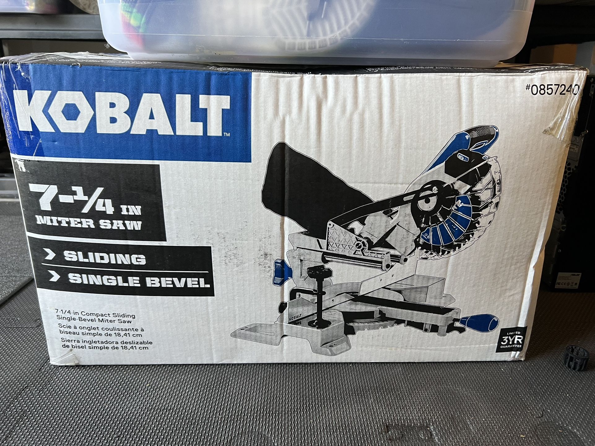 Kobalt Miter Saw NEW
