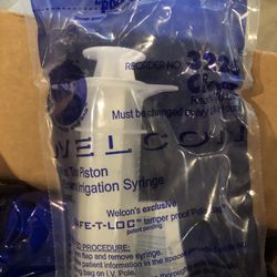Flat Top Piston Enteral Irrigation Syringe (29 Units)