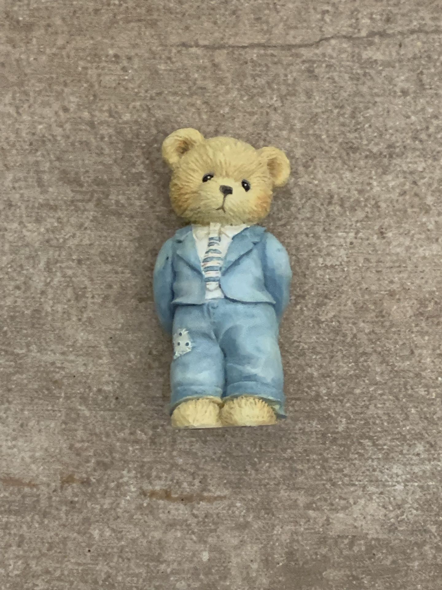 Cherished Teddies a father is the bearer of strength