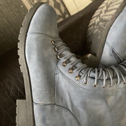 Tall Women’s Combat Boots Size 10