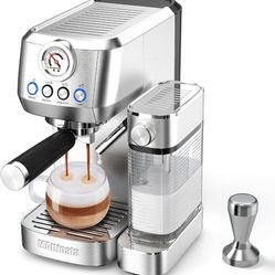 New In Box Mattinata Cappuccino Espresso Machine For Only $100 Retails For $180. 