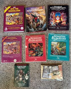 D&D Books & Collectibles – Complete Lot – $150 Firm