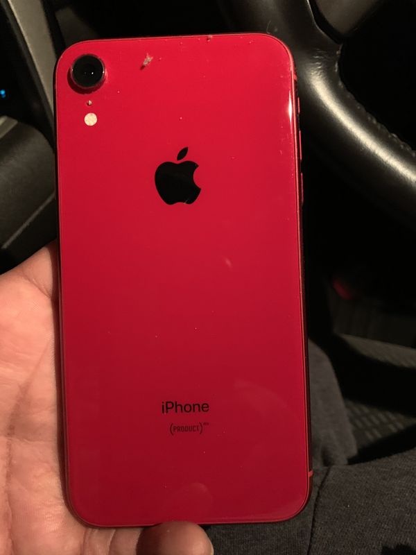 iPhone XR red lock screen disabled and only selling as is for Sale in