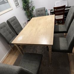 Dining Room Table With 6 Chairs