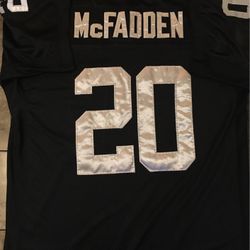 Raiders McFadden Jersey Outfield Rebok