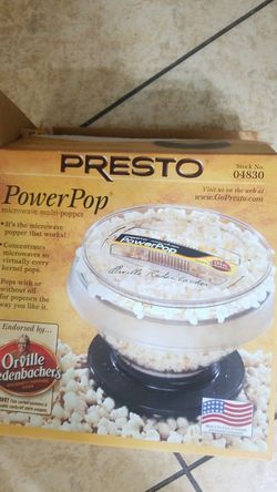 Presto old fashioned popcorn maker