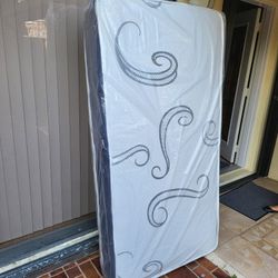 NEW TWIN MATTRESS AND BOX SPRING -- Also Available In All Sizes.