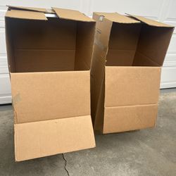 2 FREE Wardrobe Moving Boxes