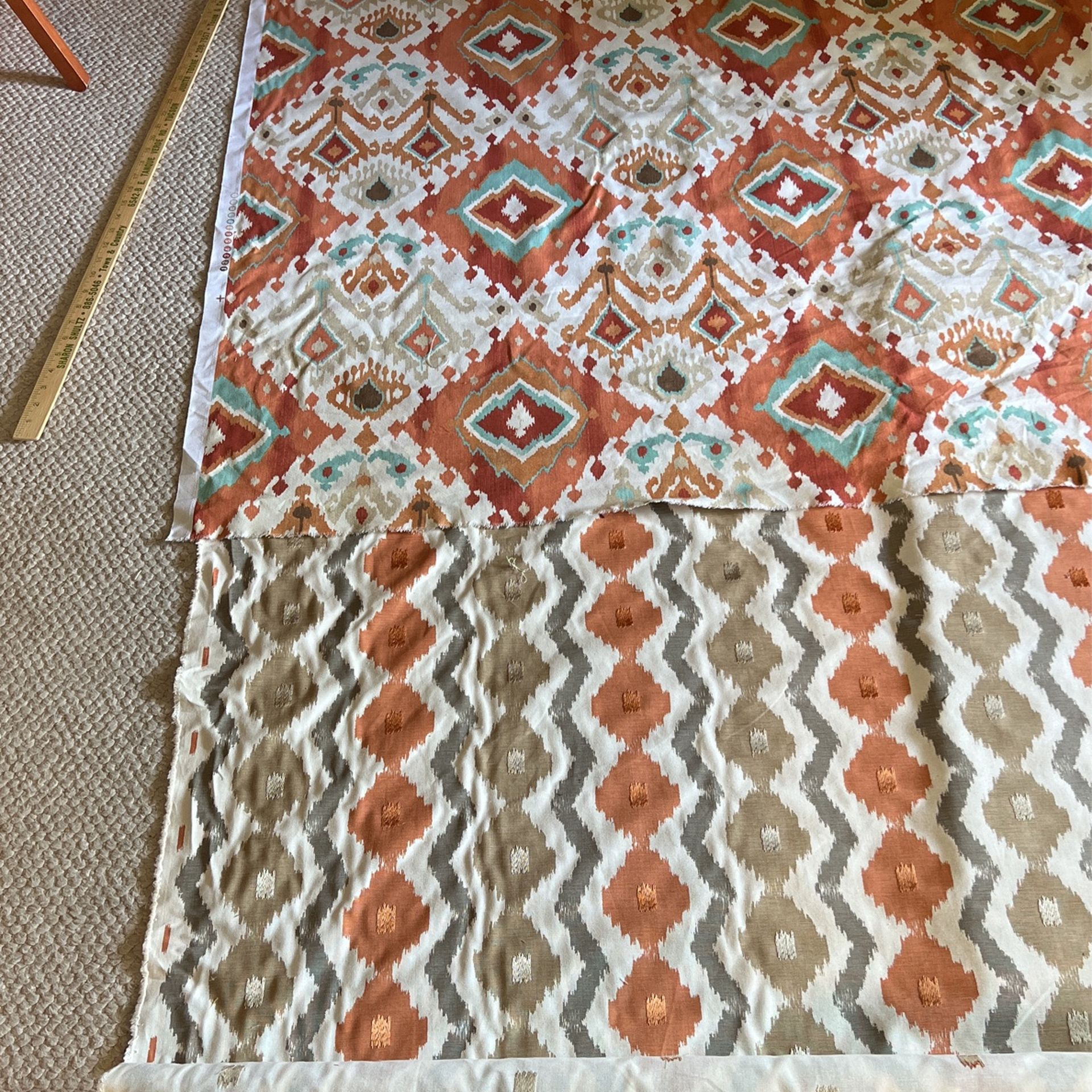 Southwest Fabrics 9 1/2 Yds Total
