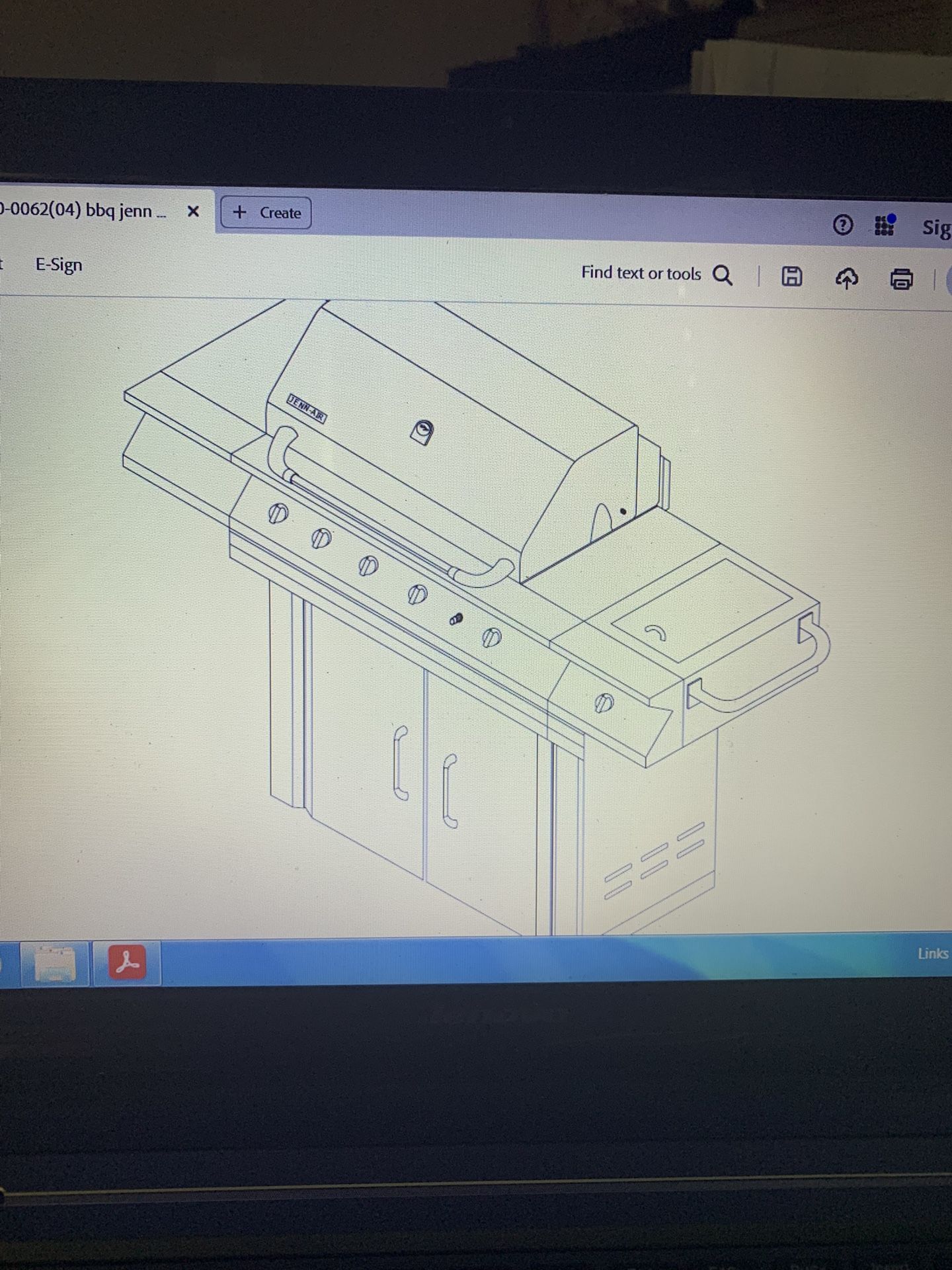 BBQ Jenn-air 70,000 BTU  Lifetime Warranty On Parts