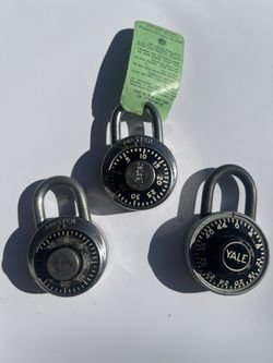 Vintage Combination Locks 