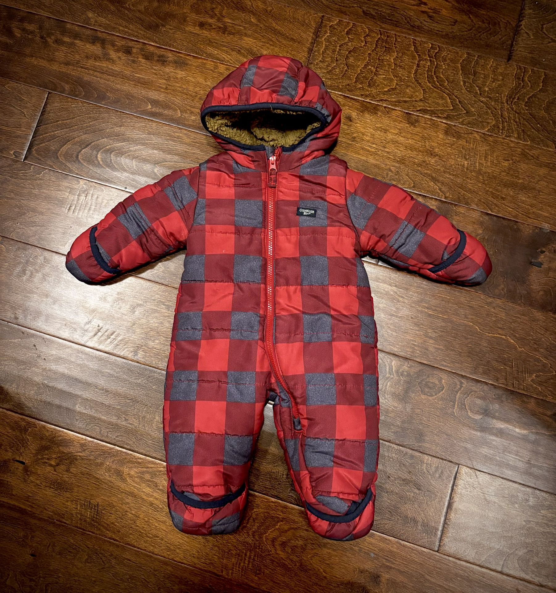 Fleece Baby Winter Coat Overall 