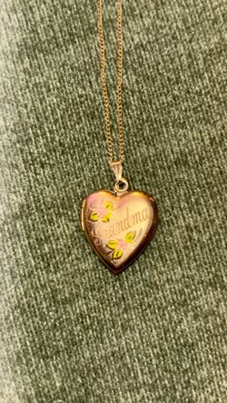 Grandma Locket Necklace