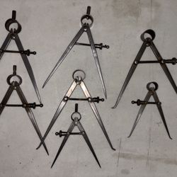 Machining Starrett, Brown And Sharpe Calipers And Dividers