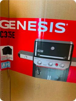 BRAND NEW IN BOX SEALED C335E WEBER BBQ GRILL NATURAL GAS