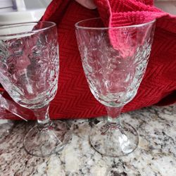 Princess House Wine Glasses 