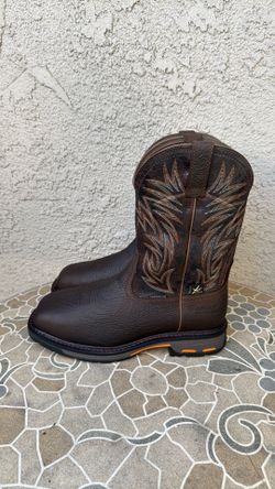 WORK BOOTS ARIAT COMPOSITE TOE WATERPROOF SIZE 10 MENS