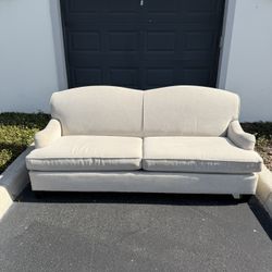 Beige Sofa by Havertys Furniture | Clean & Classy