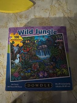 Wild Jungle puzzle “100 pieces”