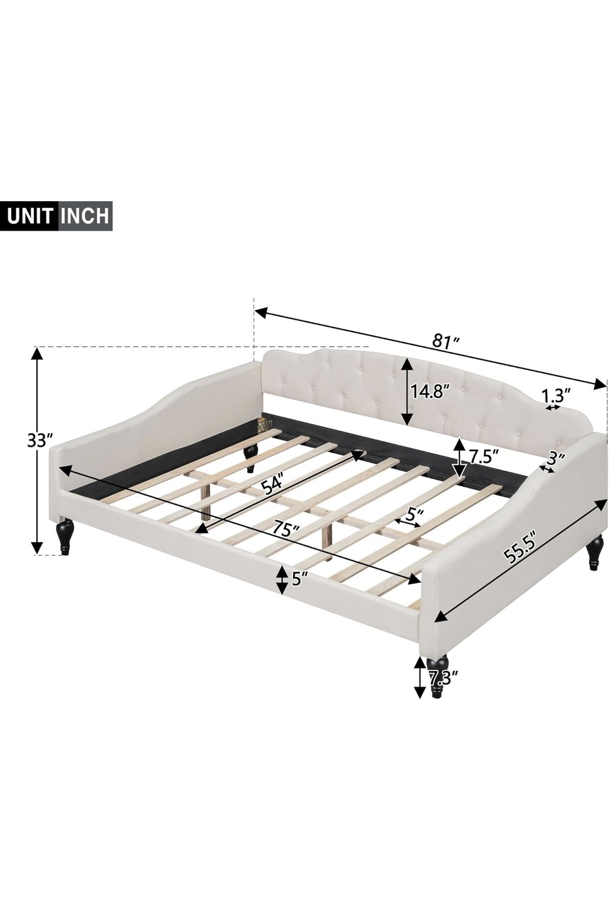 Bed Frame (mattress not included)