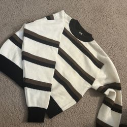 Cropped Loose Fit H&M Sweater