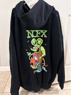 NOFX vintage reprint shirts from their last show in Brooklyn NY pop up store