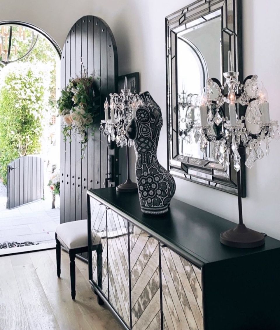 Hooker Furniture LIBBY Mirrored Sideboard Buffet Console