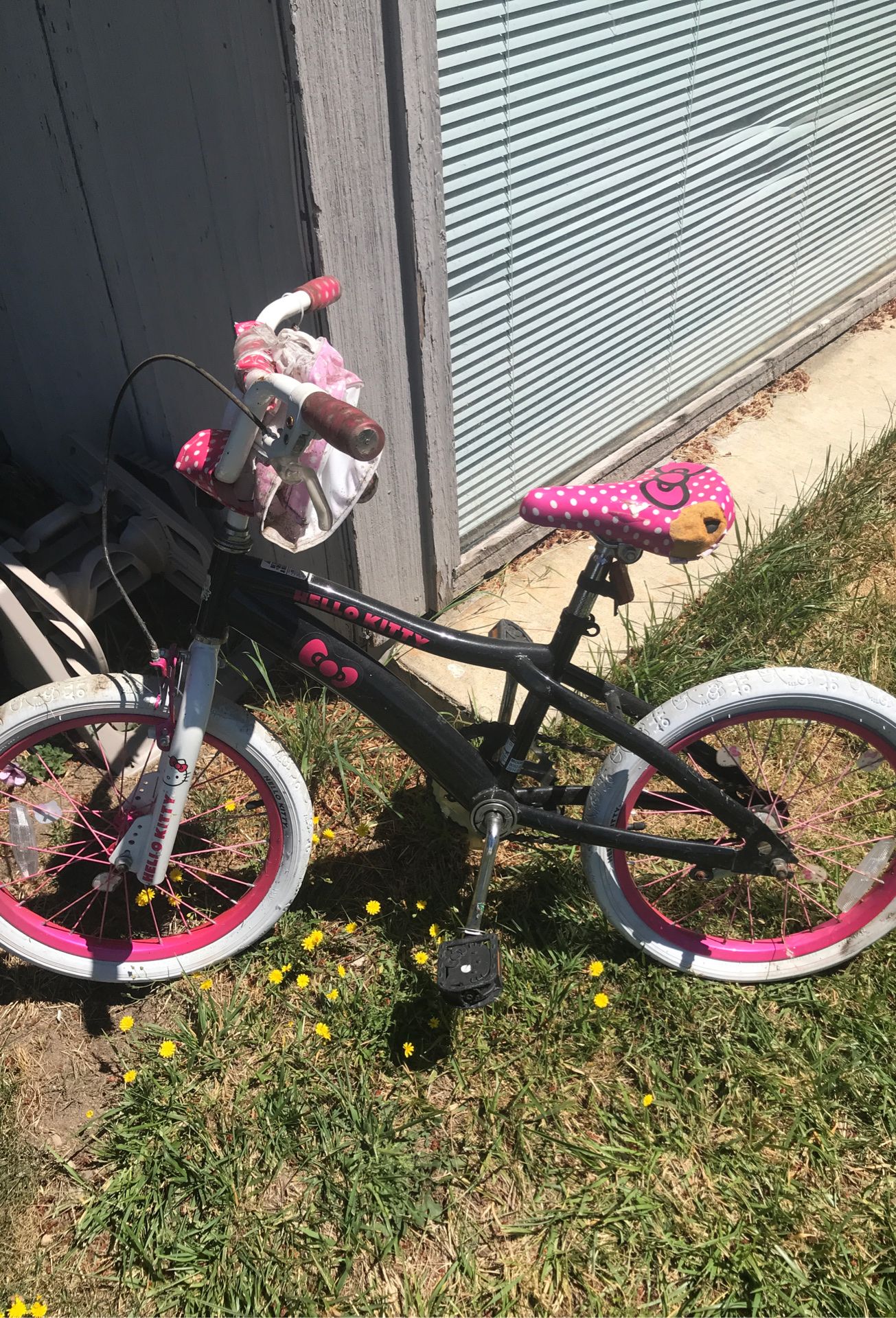 Hello Kitty bike 18 inches