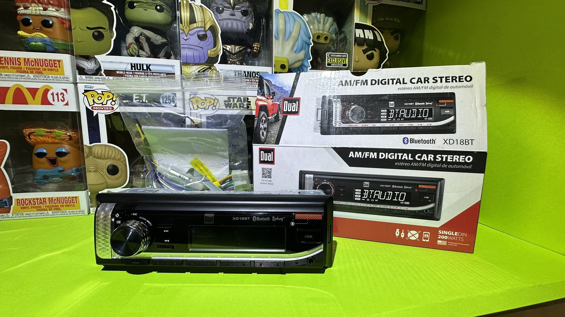 Dual car stereo
