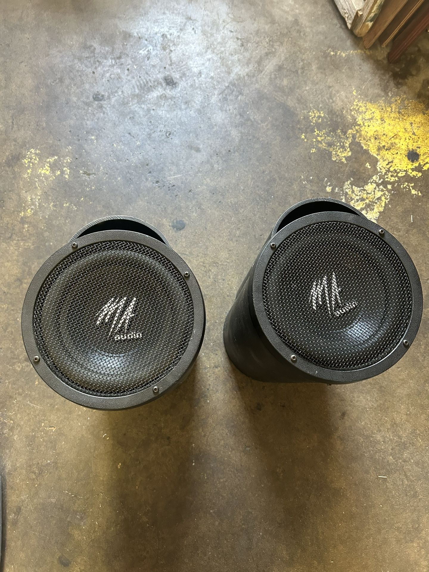 MA Audio subwoofers 8inch, double coil 500w 4 Ohms