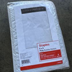 6" x 9" Peel & Seal Bubble Mailer 8 Pack
