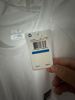 New FILA red & white .original $48 &$45z