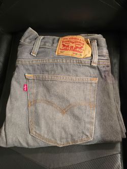 Levi's 501 Gray Jeans W38 L30