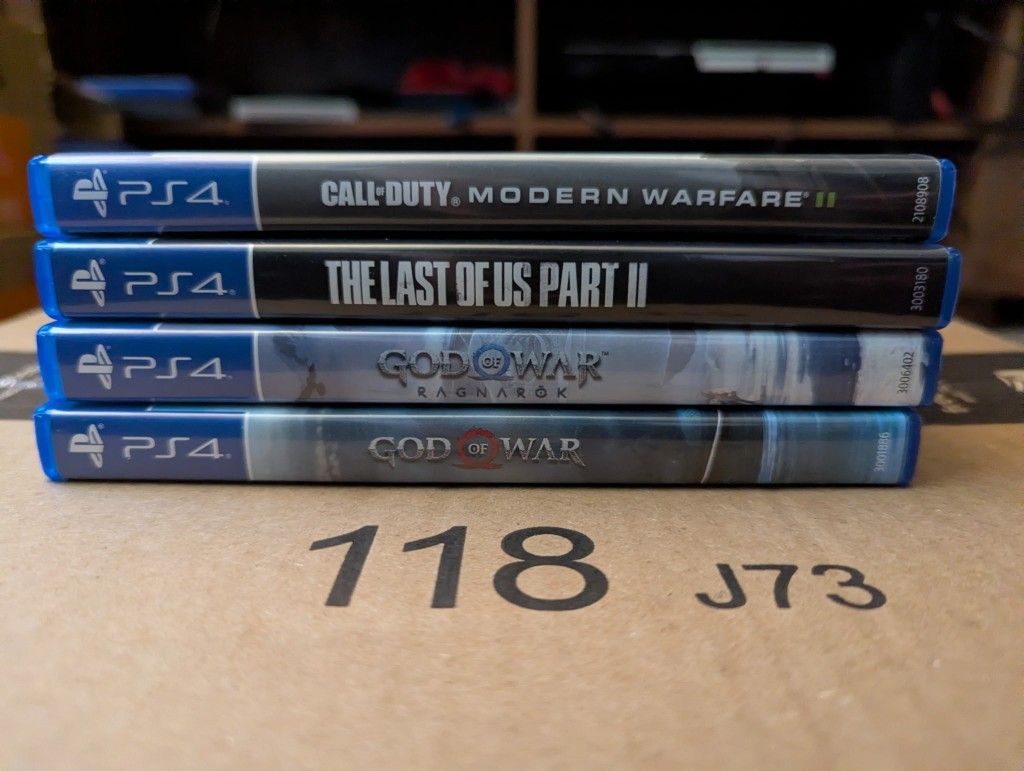 Ps4 Games (Look In Description)