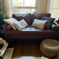 Two Vintage Looking Couches 