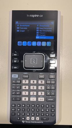 ti-nspire cx calculator