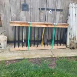 DeckRails Wood 2 Sections 6feet Long 